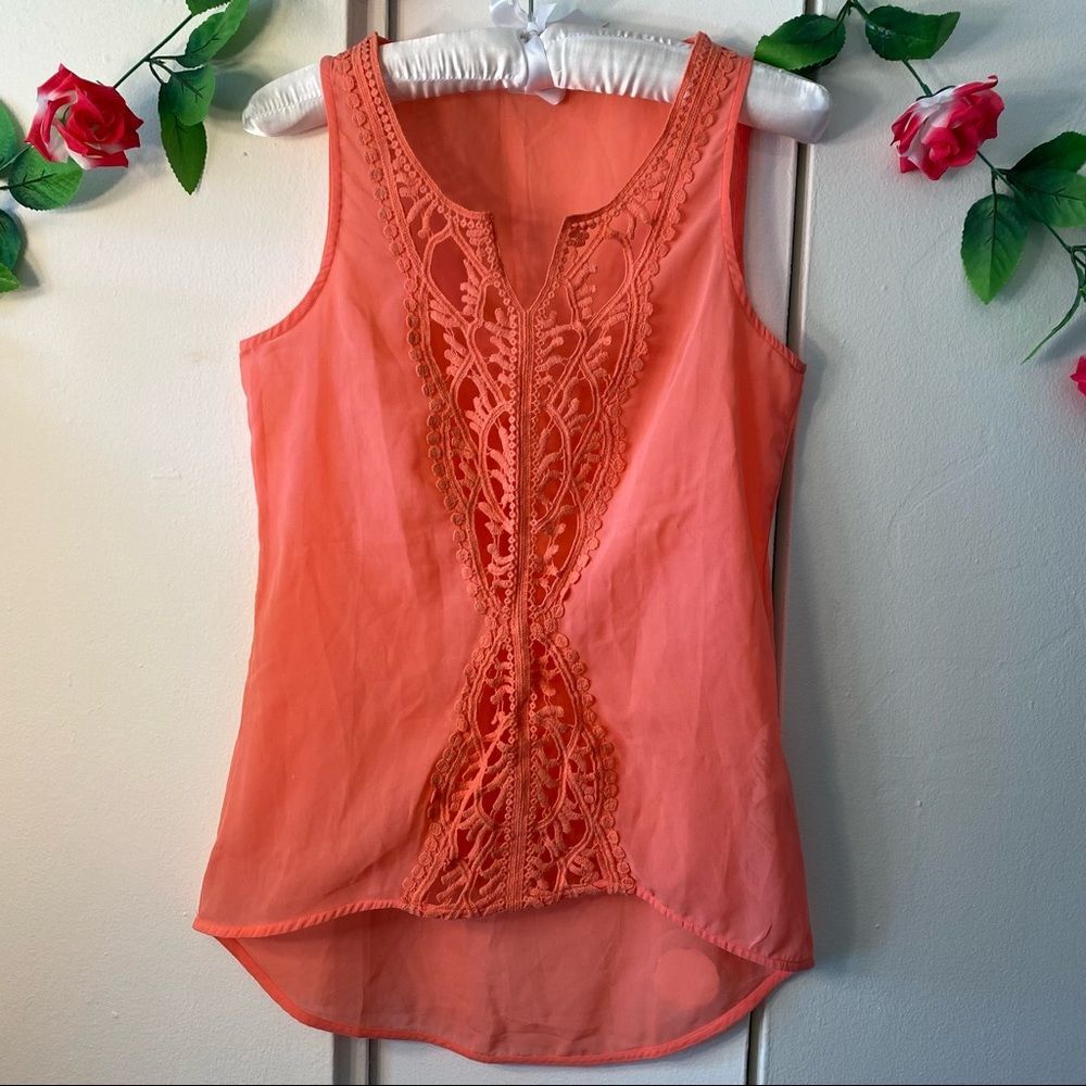 🧡NWOT Sexy See Through Top